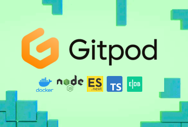 Gitpod logo and edgedb logo